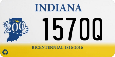 IN license plate 157OQ