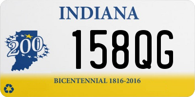 IN license plate 158QG