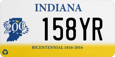 IN license plate 158YR