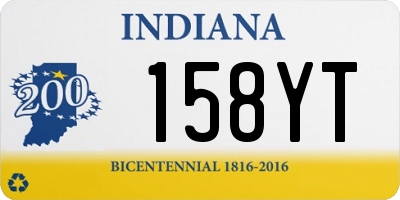 IN license plate 158YT