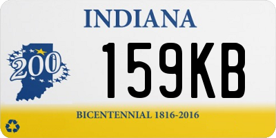 IN license plate 159KB