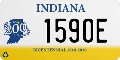 IN license plate 159OE