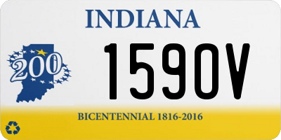 IN license plate 159OV