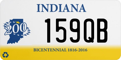 IN license plate 159QB
