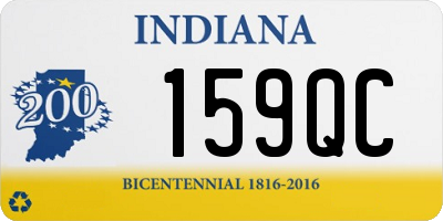 IN license plate 159QC