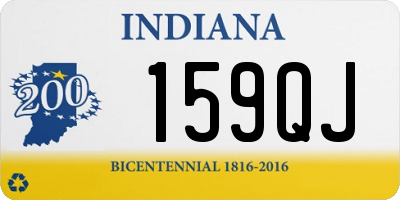 IN license plate 159QJ