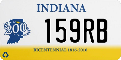 IN license plate 159RB