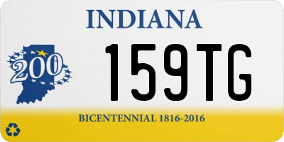 IN license plate 159TG