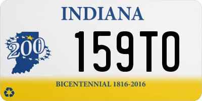 IN license plate 159TO
