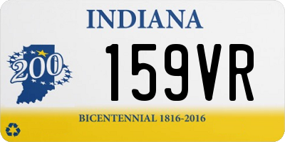 IN license plate 159VR
