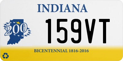 IN license plate 159VT