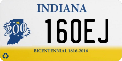 IN license plate 160EJ