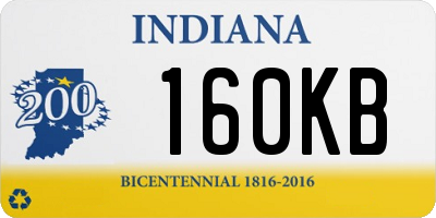IN license plate 160KB