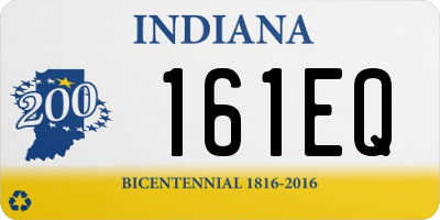 IN license plate 161EQ