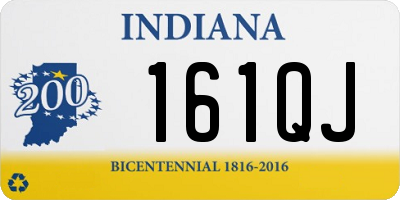 IN license plate 161QJ