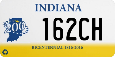 IN license plate 162CH