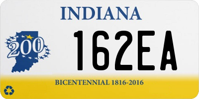 IN license plate 162EA