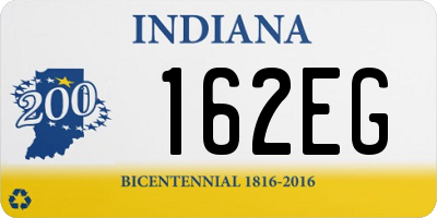 IN license plate 162EG