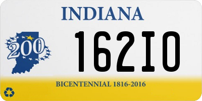 IN license plate 162IO