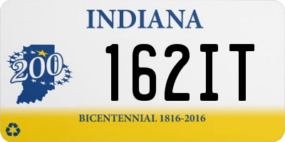 IN license plate 162IT