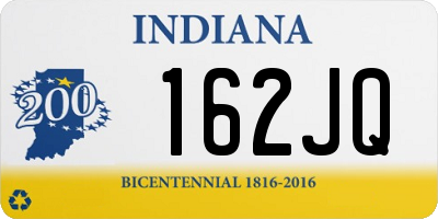 IN license plate 162JQ