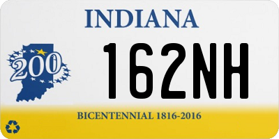 IN license plate 162NH