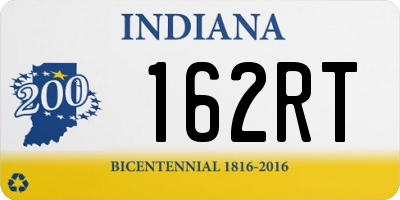 IN license plate 162RT