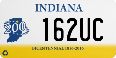 IN license plate 162UC