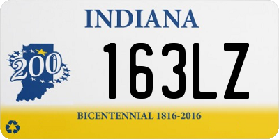 IN license plate 163LZ