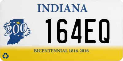 IN license plate 164EQ