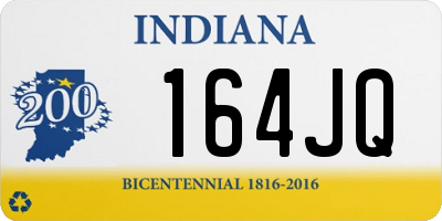 IN license plate 164JQ