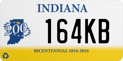 IN license plate 164KB