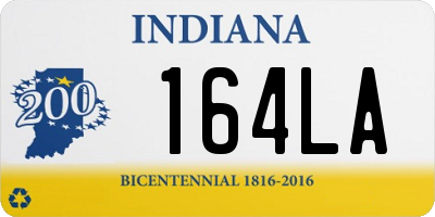 IN license plate 164LA