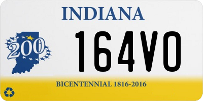 IN license plate 164VO
