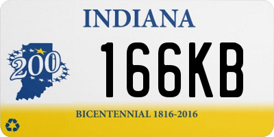 IN license plate 166KB