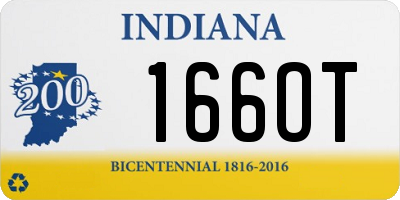 IN license plate 166OT