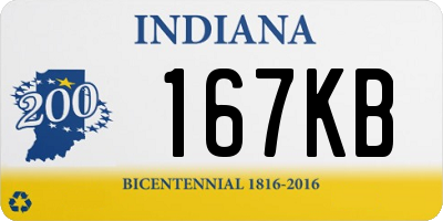 IN license plate 167KB