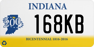 IN license plate 168KB