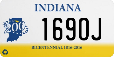 IN license plate 169OJ