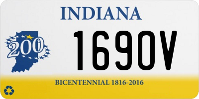 IN license plate 169OV
