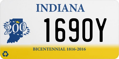 IN license plate 169OY