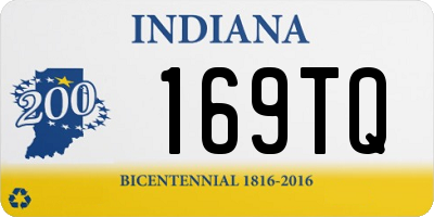 IN license plate 169TQ