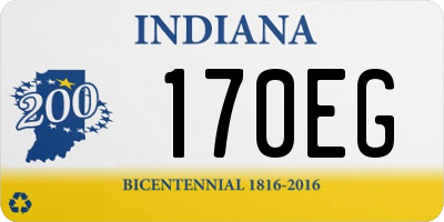 IN license plate 170EG