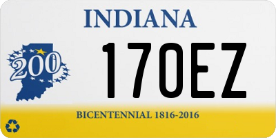 IN license plate 170EZ