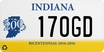 IN license plate 170GD