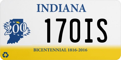 IN license plate 170IS