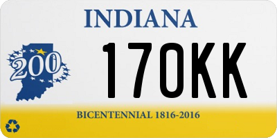 IN license plate 170KK