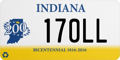 IN license plate 170LL