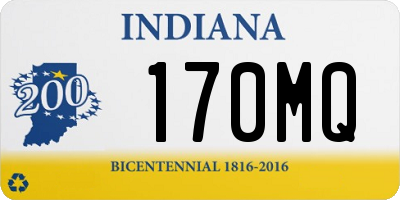 IN license plate 170MQ