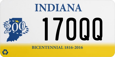 IN license plate 170QQ